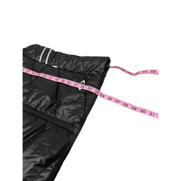 Oakley Black Puffer Vest Layer Fall Coat Womens Large - Picture 7 of 7